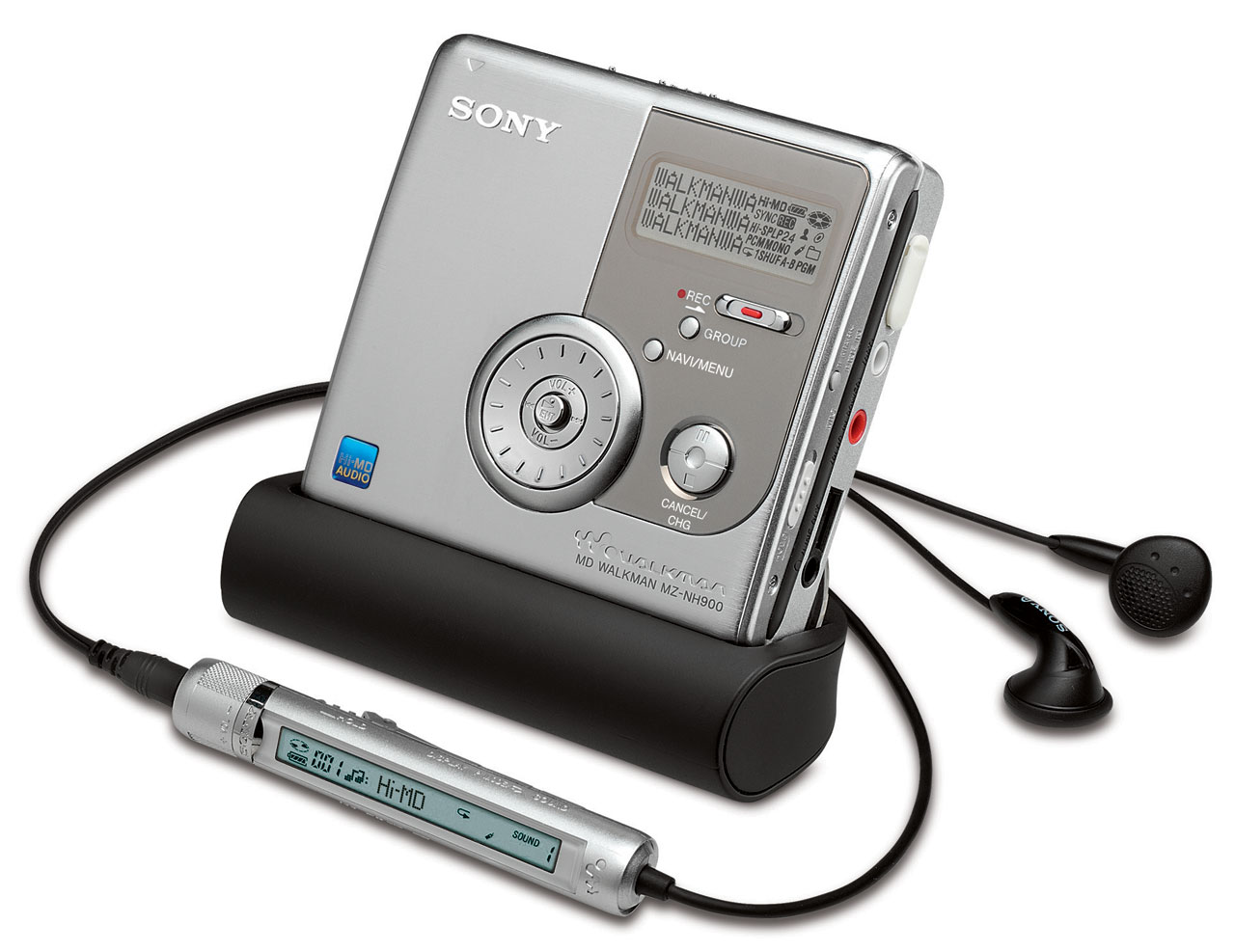 SONY MD WALKMAN MZ-NH900 青 SONY MD WALKMAN MZ-NH900 青 Vintage Sony MD Walkman