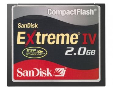 Karta pamici SanDisk Extreme  IV CF 2 GB