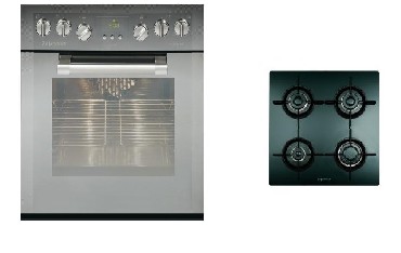 Piekarnik z płytą gazową Mastercook MPW6E FL + CMPW-4GLS