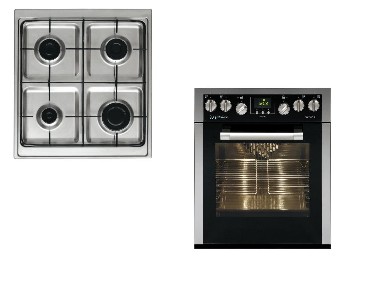 Piekarnik z pyt gazow Mastercook MPW6E FX +  MPW-4GL X