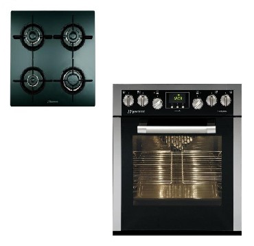 Piekarnik z pyt gazow Mastercook MPW6E FX + CMPW-4GLS