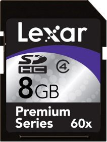Karta pamięci Lexar SDHC 8 Gb x 60 Premium