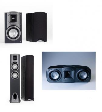 Zestaw gonikw kina domowego Klipsch Synergy F2-C2-B2