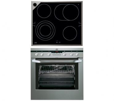 Piekarnik elektr. z pyt ceramiczn AEG-Electrolux E 5731- 5 M + 61300 M-MN