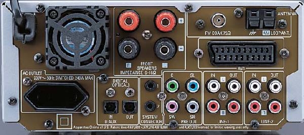 Ampiltuner DVD Denon ADV-M71