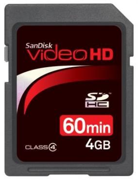 Karta pamięci SanDisk Video HD SD 8GB