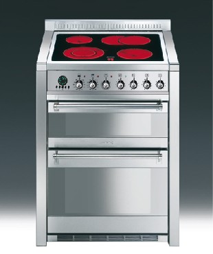 Kuchnia elektryczna z pyt ceramiczn Smeg A 42 C-6