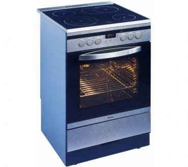 Kuchnia elektryczna z pyt ceramiczn Amica 606CE3.434TaYDHaOg (Sr) inox