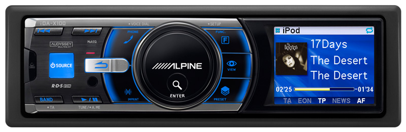ALPINE iDA-X100 カーオーディオ 1DIN ALPINE iDA-X100 カーオーディオ 1DIN アルパイン、1DINデジタル