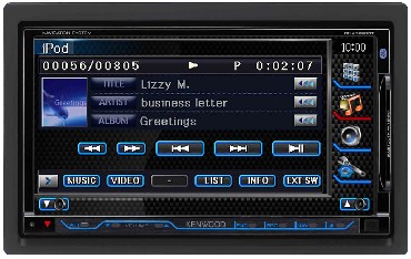 Radioodtwarzacz DVD z nawigacj Kenwood DNX-8220BT