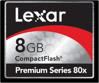Karta pamięci Lexar Compact Flash 8GB 80x