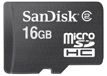 Karta pamici SanDisk microSDHC 16 GB