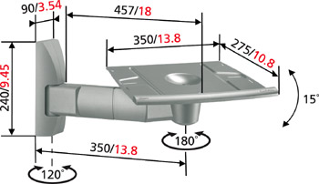 Uchwyty cienne do TV Vogels TVB 2200