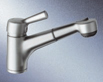Bateria zlew. z wycigan wylewk Blanco ELIPSO-S chrom mat