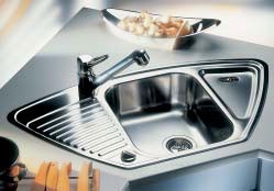 Zlewozmywak narożny z ociekaczem Blanco VIVA 9E