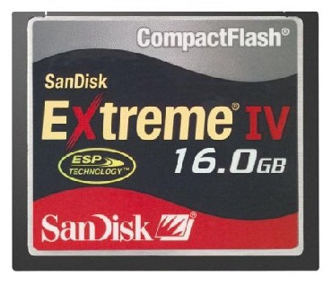 Karta pamici SanDisk Extreme IV CF 16 GB