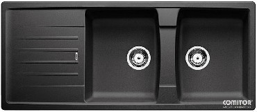 Zlewozmywak z ociekaczem Blanco LEXA 8S Silgranit PuraDur 2 bez korka automatycznego