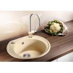 Zlewozmywak Blanco RONDOVAL 45 Silgranit PuraDur 2 z korkiem automatycznym