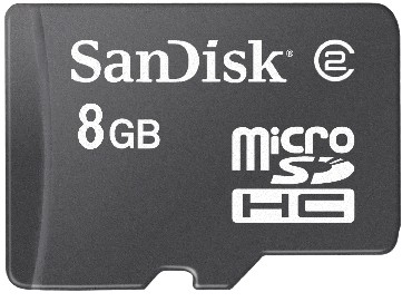 Karta pamięci SanDisk microSDHC 8 GB