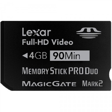 Karta pamici Lexar Memory Stick Pro Duo Video Full HD 4 GB
