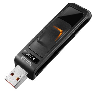 Przenośna pamięć USB SanDisk DYSK USB 2.0 CRUZER ULTRA BACKUP 64 GB