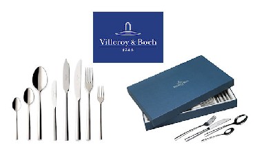 Zestaw sztucw Villeroy & Boch Victor - 24 elementy