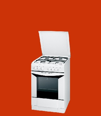 Kuchnia elektryczna z pyt gazow Indesit K6G52.A W