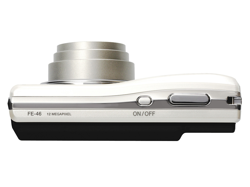 OLYMPUS - FE-46 シルバー  M666 オリンパス ニュースリリース： ダブルレイヤークリスタルシェル