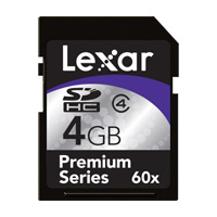 Karta pamięci Lexar SDHC 4 Gb x 60 Premium
