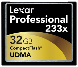 Karta pamięci Lexar CF Professional 32 GB x233