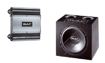 Wzmacniacz samochodowy Mac Audio MPX 2000+MP BOX 300