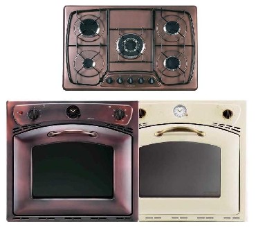 Piekarnik z pyt gazow Nardi FRX 460 BR5 + DH 55 BAVDR-BAVDR