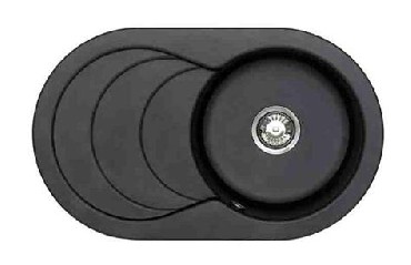 Zlewozmywak z ociekaczem Astracast CASCADA 1.0 QUARTZ