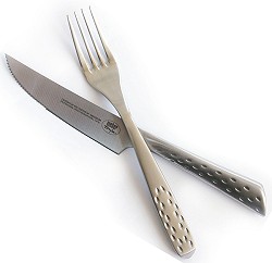 Sztućce do grilla Weber Zestaw sztućców do steków Weber Style