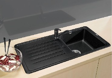 Zlewozmywak z ociekaczem Blanco FAVOS Silgranit PuraDur 2 bez korka automatycznego
