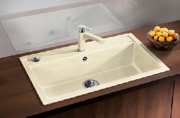 Zlewozmywak z ociekaczem Blanco DALAGO 8 Silgranit PuraDur 2 z korkiem automatycznym