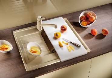 Zlewozmywak z ociekaczem Blanco ZIA 40S Silgranit PuraDur 2 bez korka automatycznego