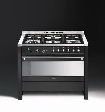 Kuchnia elektryczna z pyt gazow Smeg CS 19 A-6