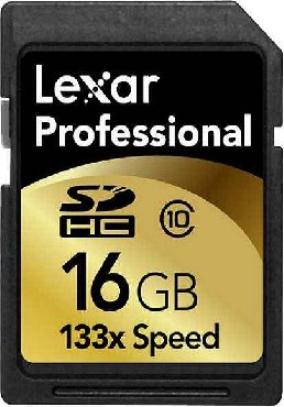 Karta pamici Lexar SDHC 16 GB x 133 Profesional