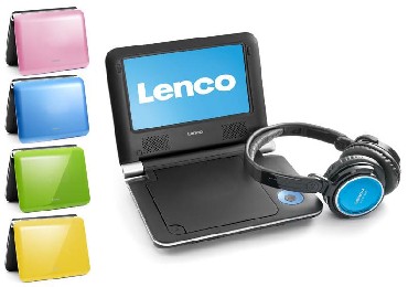 Przenony odtwarzacz DVD Lenco DVP-733