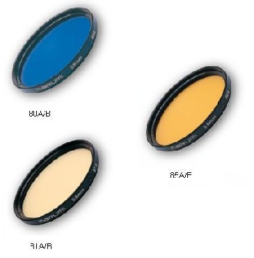 Filtr koryguj�cy kolorystyk� Marumi 80A-B 81A-B 85A-B 67 mm Standard - color