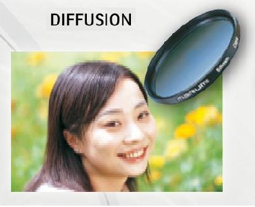 Filtr zmi�kczaj�cy Marumi Diffusion 86 mm Standard - effect