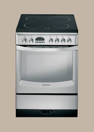Kuchnia elektr. z pyt ceramiczn Hotpoint-Ariston C 6V F8 (X)