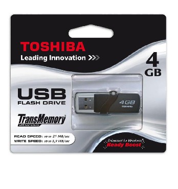 Przenona pami USB Toshiba TransMemory 4GB Ginga