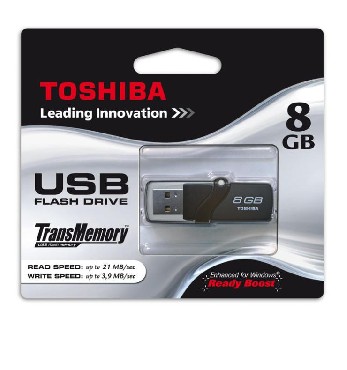 Przenona pami USB Toshiba TransMemory 8GB Ginga