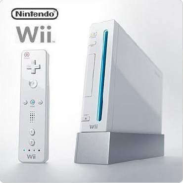 Konsola . Nintendo Wii bia�a + Wii Sports