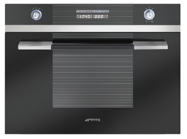 Piekarnik kompaktowy z funkcj mikrofali Smeg SC 45 MCNE2
