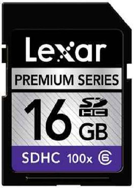Karta pamici Lexar SDHC 16 GB x100 Premium