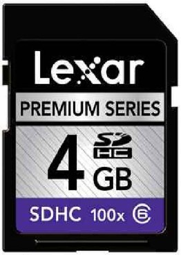 Karta pamici Lexar SDHC 4 GB x100 Premium