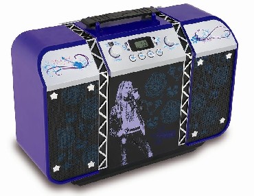 CD Boombox Hannah Montana Disney HM 550 BE